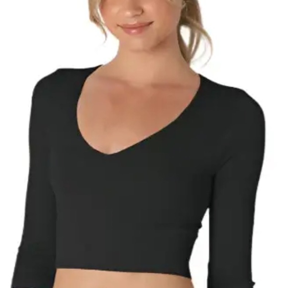 Jo&co cropped long sleeve size small/medium